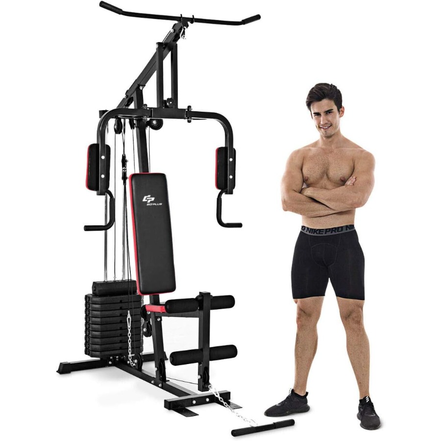 Leg Home Gym Workout - Multifunktionales Heim-Fitnessgerät, Trainingsstation mit 100 LBS