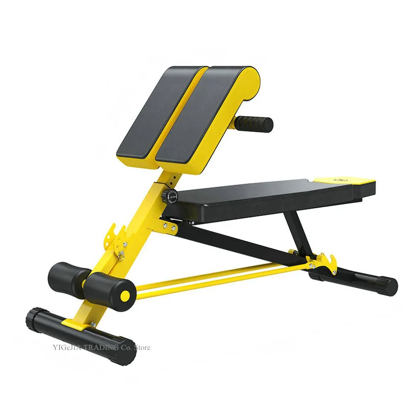 All In One Gym Home Equipment - Verstellbare Multifunktions-Bauchtrainerbank, All-in-One AB Roman Chair,