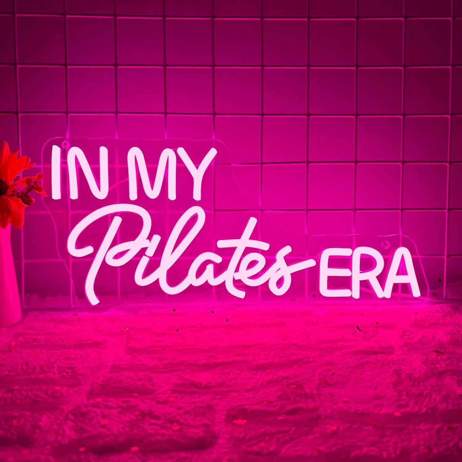 In My Pilates Era Neonschild D – Home Gym Neon Sign Bewertung und Preis