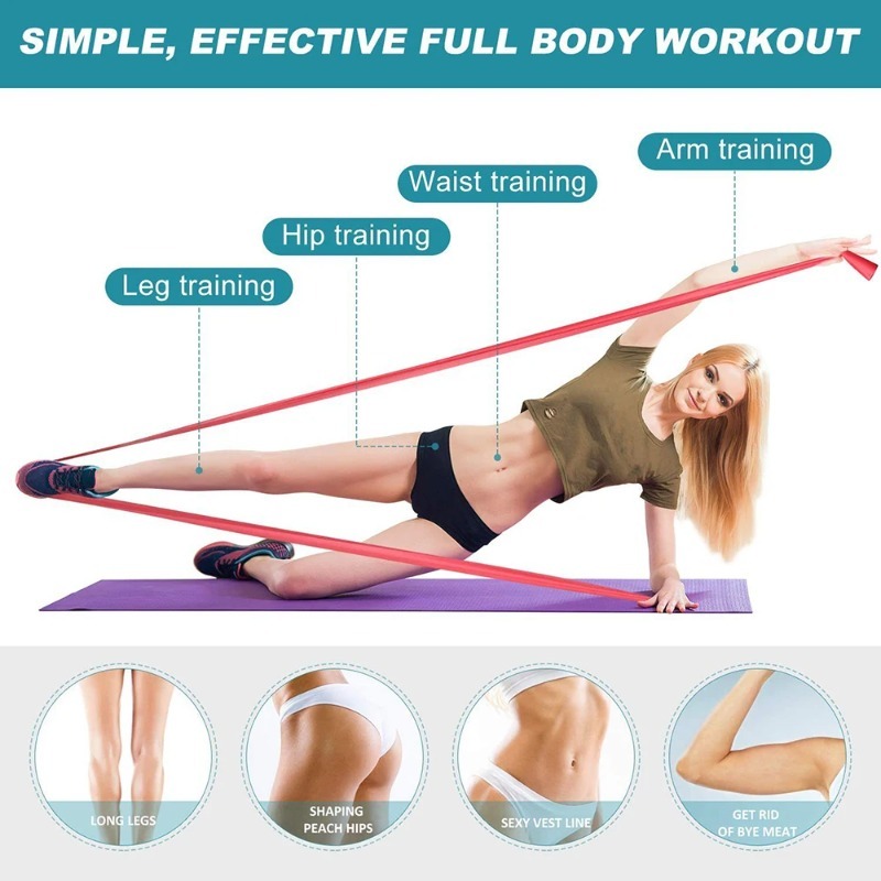 Natürliche Latex-Widerstandsbä – Home Gym Routine Bewertung und Preis