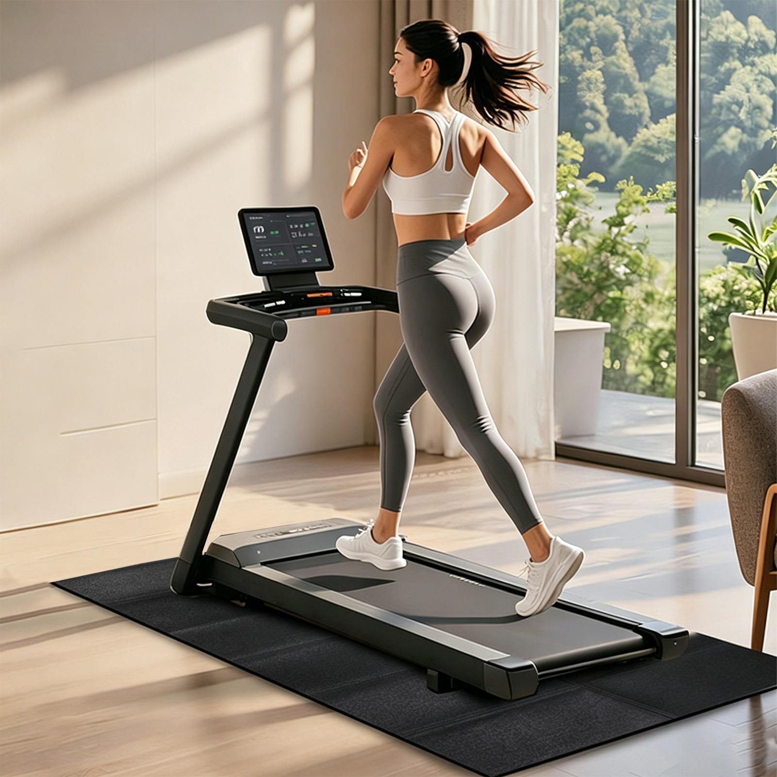 Laufbandmatte, vibrationsabsor – Home Gym Yoga Bewertung und Preis