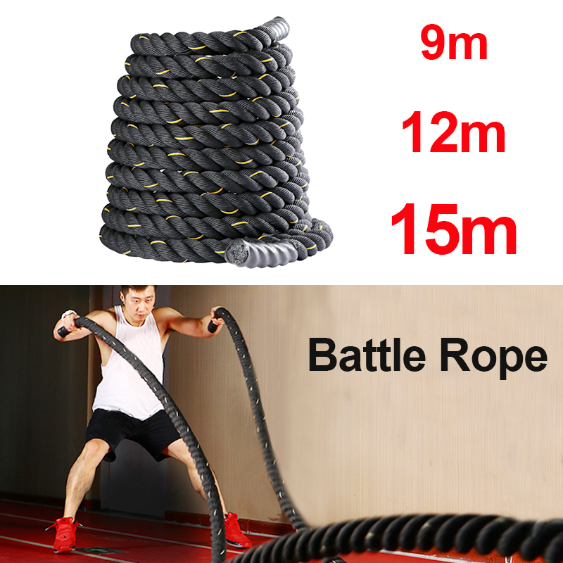 9M/12M/15M Fitness Battle Rope – Battle Rope Heavy Bewertung und Preis