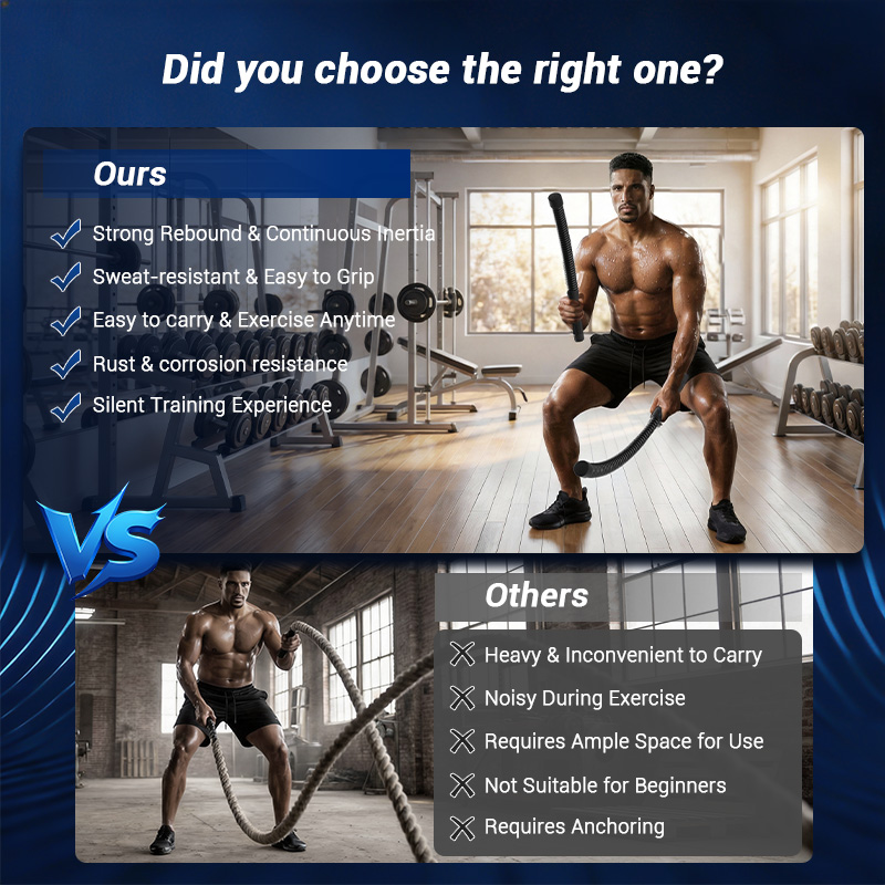 UMAY Seilloses Battle Rope, ge – Home Gym Portable Bewertung und Preis