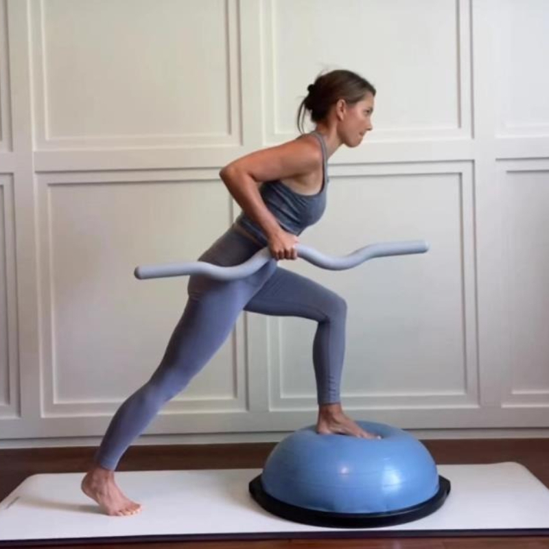 Gewichtete Pilates-Stange mit  – Home Gym Yoga Bewertung und Preis